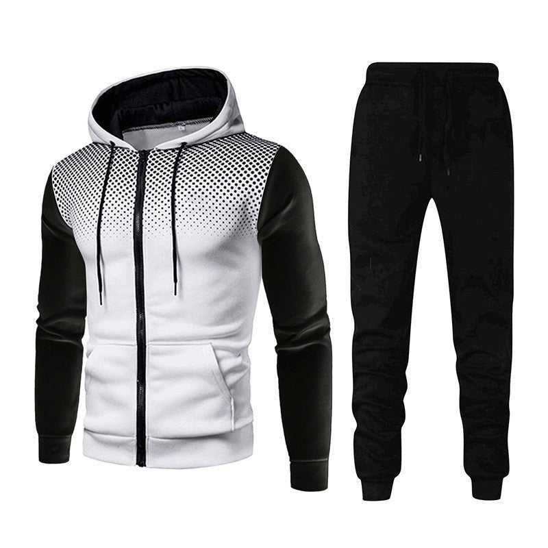 Men's Sporty Hoodie and Jogging Pants Set Lisslune