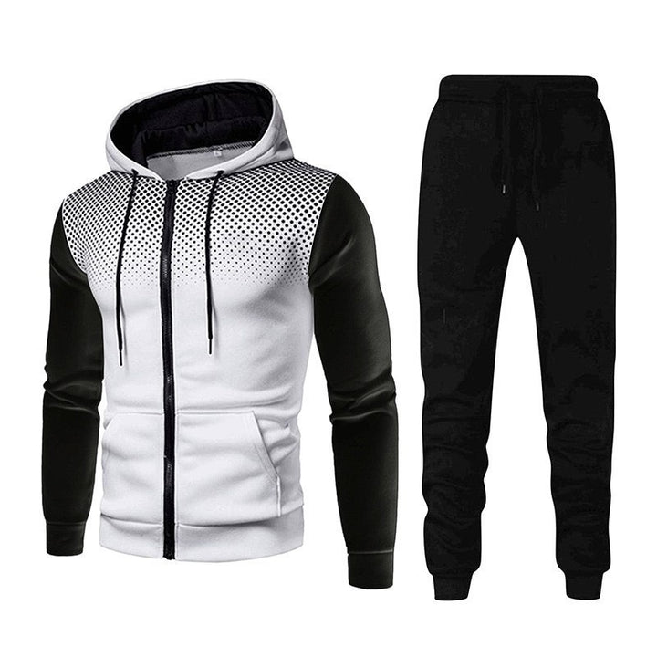 Men's Sporty Hoodie and Jogging Pants Set Lisslune