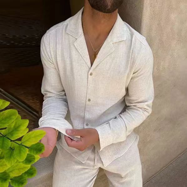 Men's Luxurious Pajama Set made of Breathable Material Lisslune