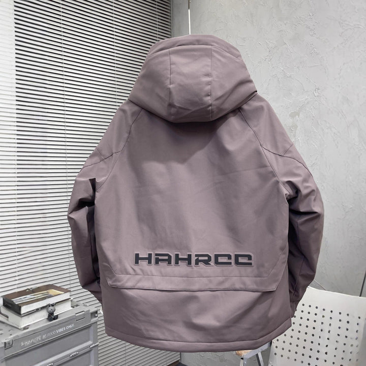Men's Technical Outdoor Jacket with Innovative Hood Design Lisslune