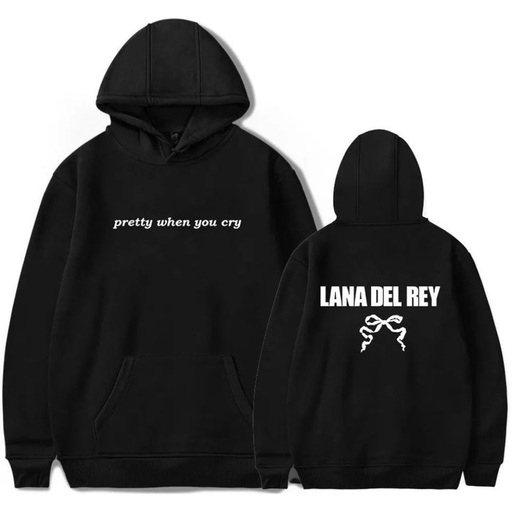 Women's hoodie with creative lettering and casual fit Lisslune