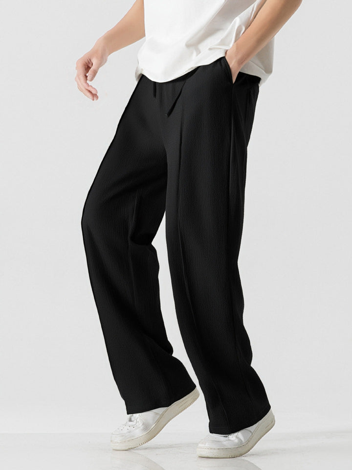 Men's Elegant, Loose Leisure Pants made of Breathable Fabric Lisslune