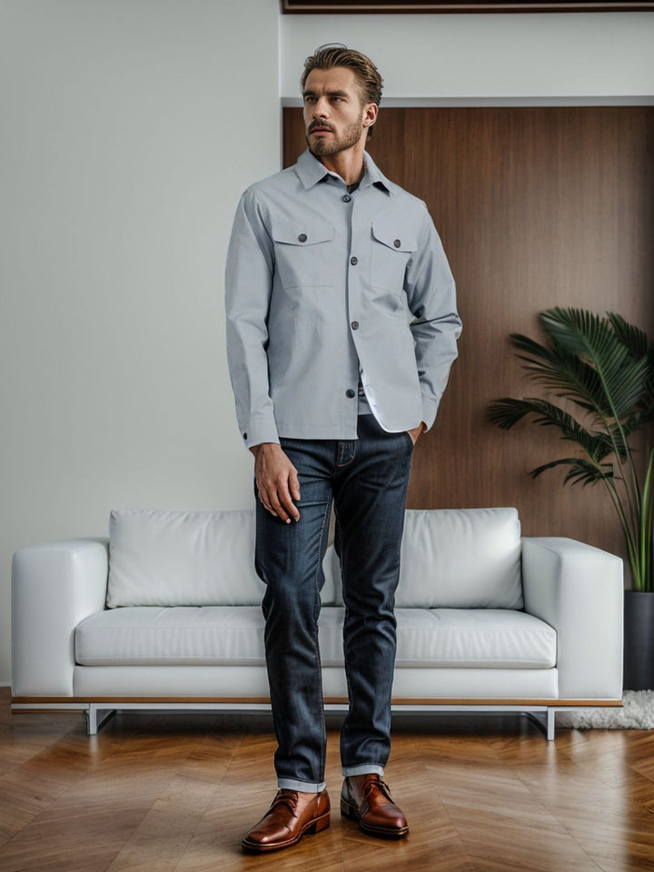 Men's Casual Utility Jacket Lisslune