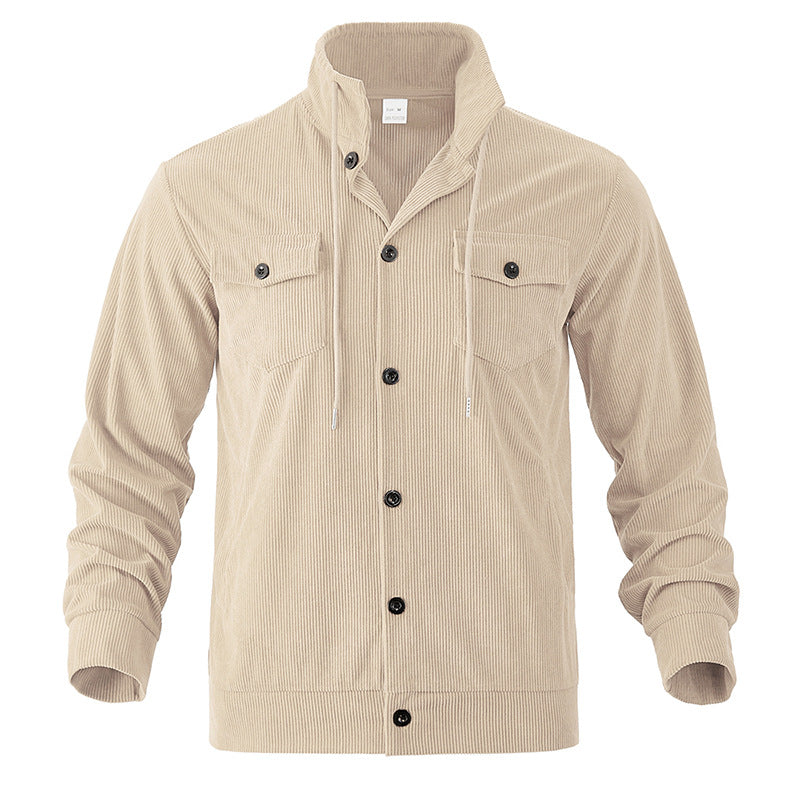 Men's cord jacket with practical chest pockets Lisslune
