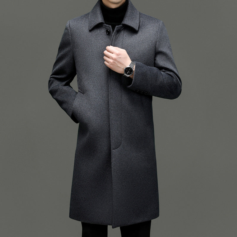 Men's Elegant Long Coat Lisslune