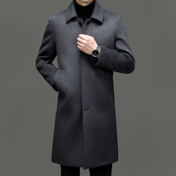 Men's Elegant Long Coat Lisslune