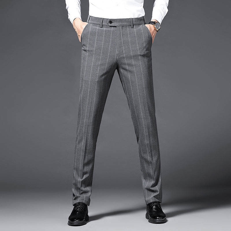 Men's elegant striped suit pants Lisslune