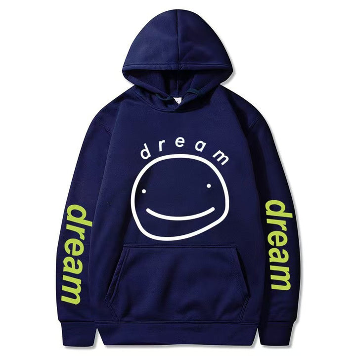 Women's hoodie with casual lettering and practical kangaroo pockets Lisslune