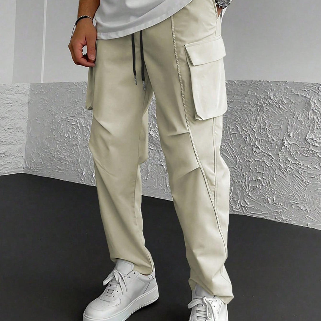 Men's Stylish Cargo Pants with Functional Pockets Lisslune