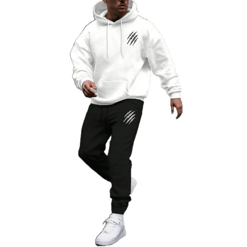 Men's hoodie tracksuit with creative graphics and comfortable fit Lisslune