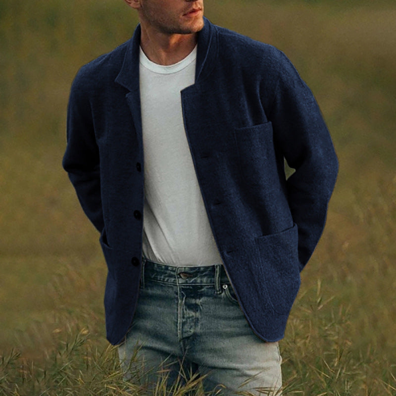 Men's lightweight over jacket with pockets and modern cut Lisslune