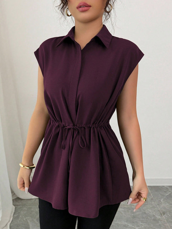Women casual blouse with tailored cut Lisslune