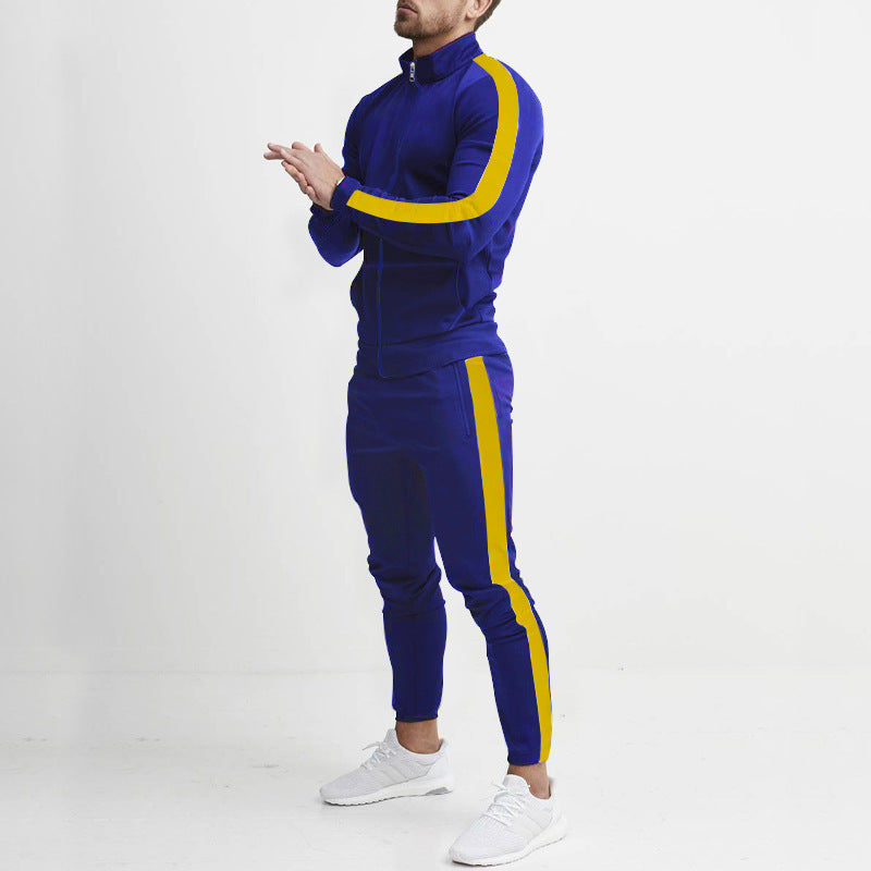 Men's tracksuit with high collar and modern cut Lisslune