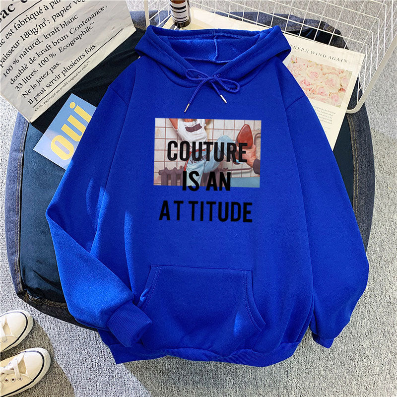 Women's hoodie with modern statement design Lisslune