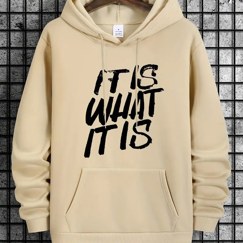 Women's hoodie with modern lettering and comfortable fit Lisslune