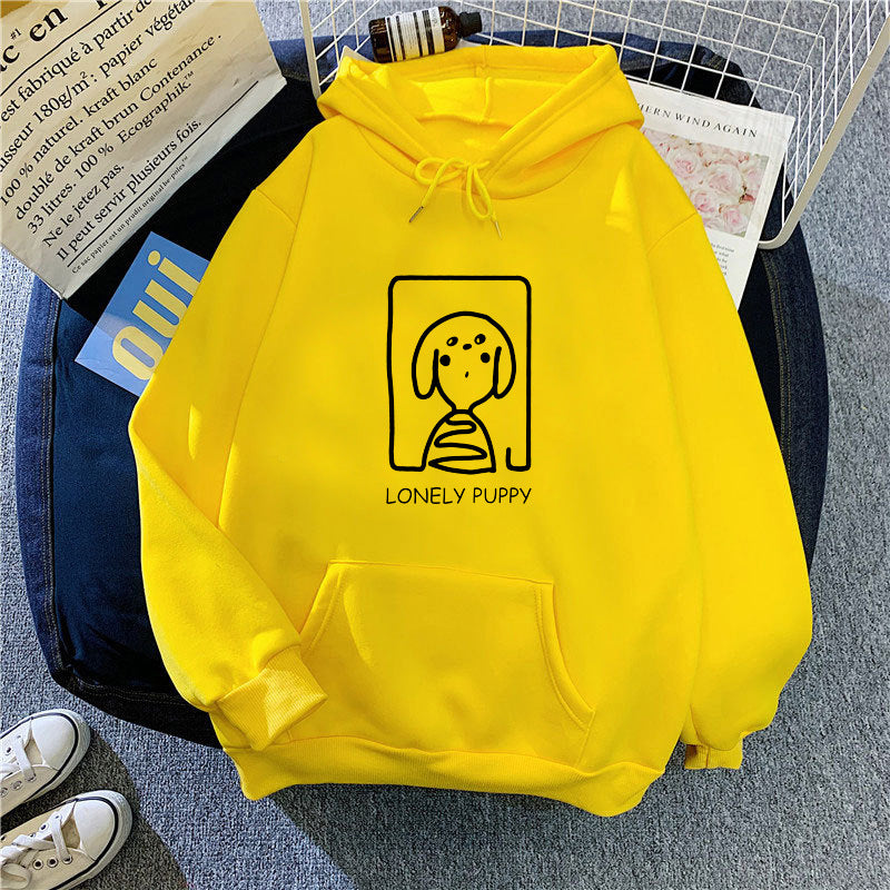 Women's hoodie with creative dog design Lisslune