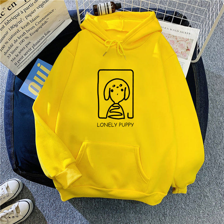 Women's hoodie with creative dog design Lisslune