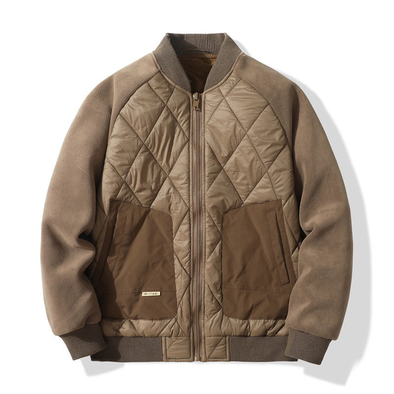Men's Quilted Jacket with Pockets Lisslune