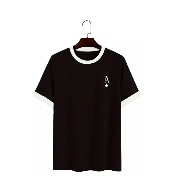 Men's T-shirt with modern design and contrasting collar Lisslune