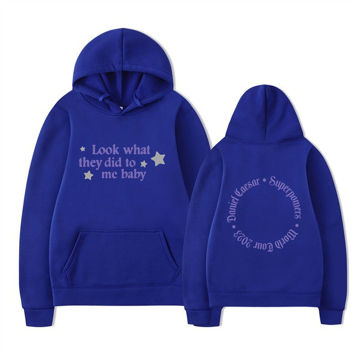 Women's hooded sweatshirt with creative slogan and unique design Lisslune