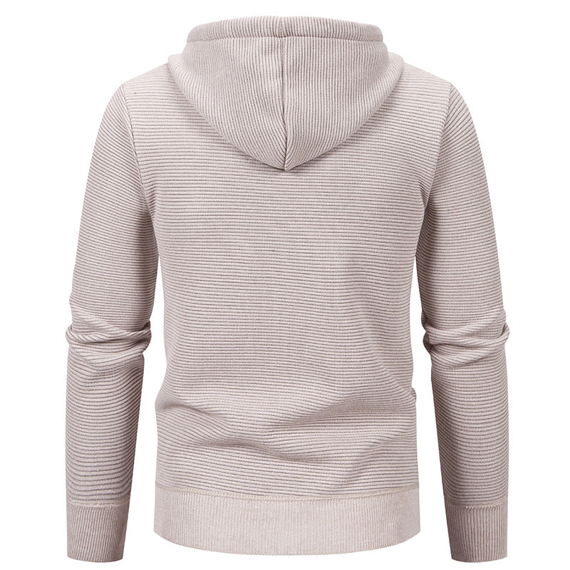 Men's hoodie with modern structural design and insulating lining Lisslune