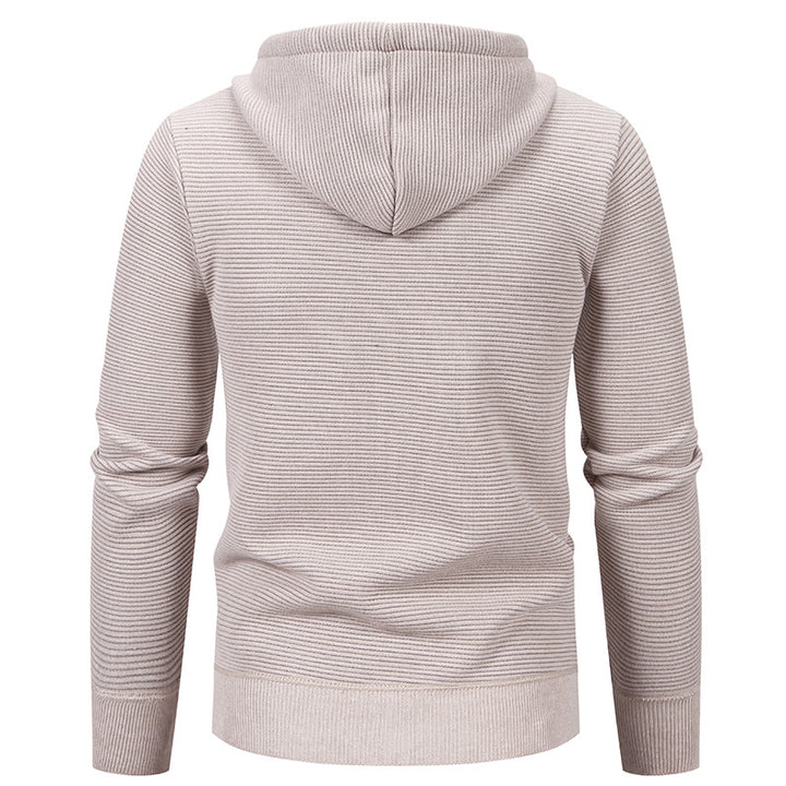 Men's hoodie with modern structural design and insulating lining Lisslune