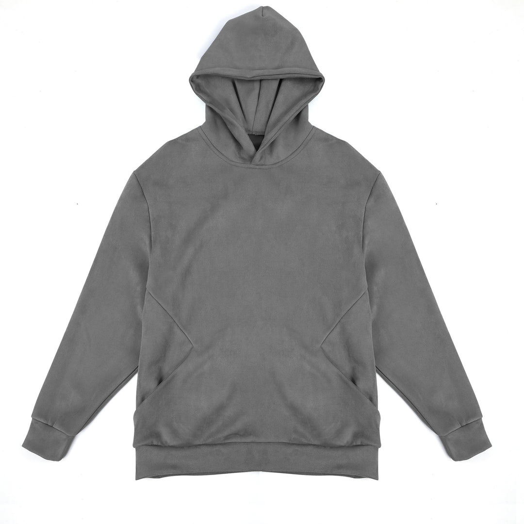 Men's hooded sweatshirt made of soft fleece material with innovative details Lisslune