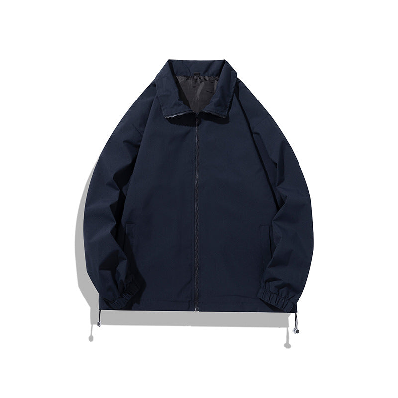 Men's transitional jacket with adjustable hood and elastic cuffs Lisslune