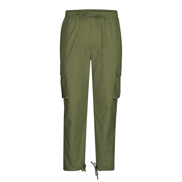 Men's cargo pants with adjustable waistband and practical side pockets Lisslune