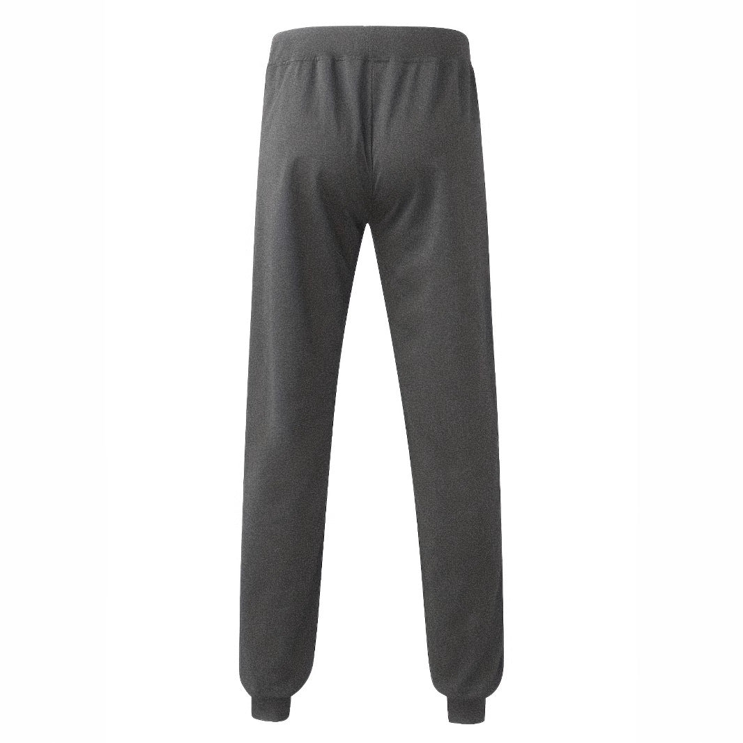 Men's sporty sweatpants with color block design and elastic waistband Lisslune
