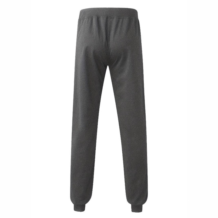 Men's sporty sweatpants with color block design and elastic waistband Lisslune