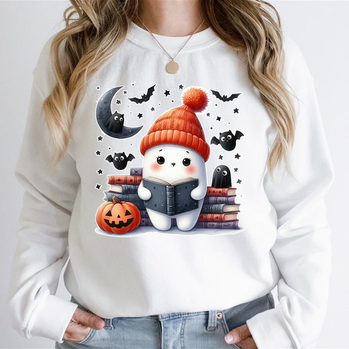 Women's sweatshirt with playful Halloween motif and high-quality material Lisslune