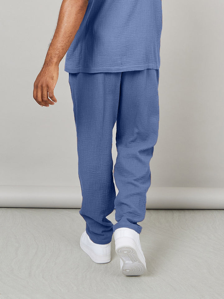 Men's airy summer pants made from breathable cotton Lisslune