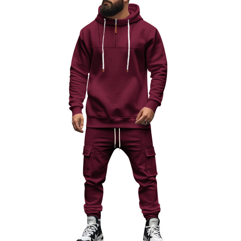Men's sporty tracksuit with modern zipper and practical pockets Lisslune