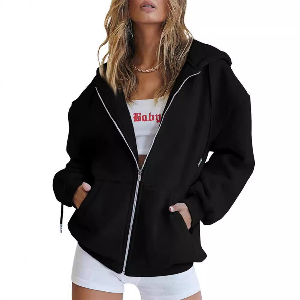 Women Oversized Hoodie Jacket Lisslune
