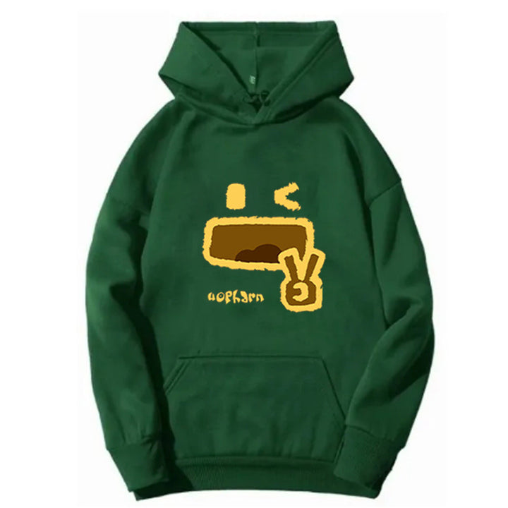 Women's hoodie with creative emoji design Lisslune