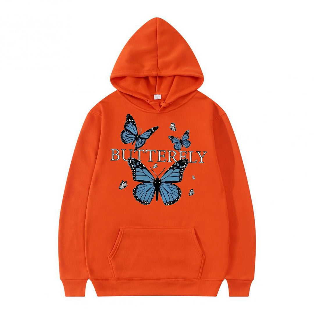 Women's hoodie with butterfly motif Lisslune