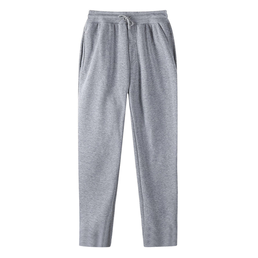 Men's lounge pants with elastic waistband and practical side pockets Lisslune