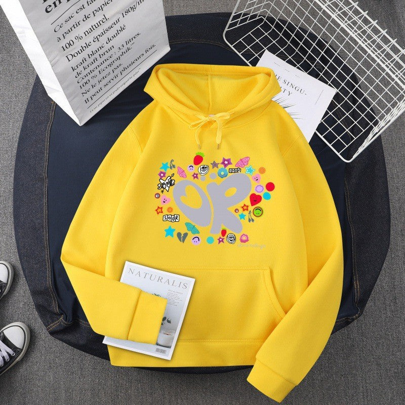 Women's Hoodie with Creative Graphic Design Lisslune