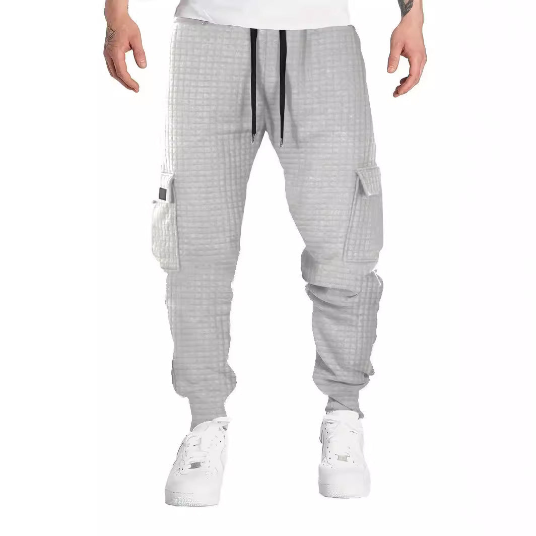 Men's fashionable cargo joggers in casual design Lisslune