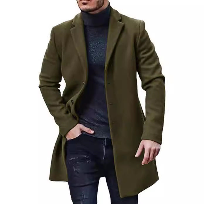 Men's elegant long-lasting leisure coat in classic style Lisslune