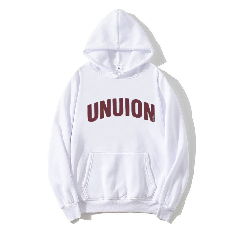 Women's hoodie with modern lettering Lisslune 1772612799