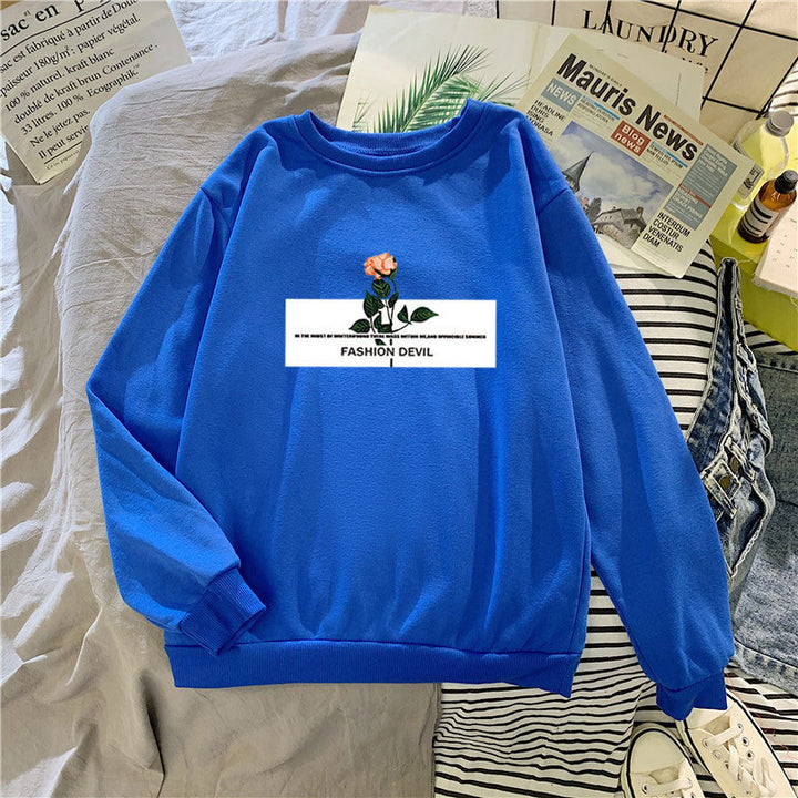 Women’s sweatshirt with floral motif Lisslune
