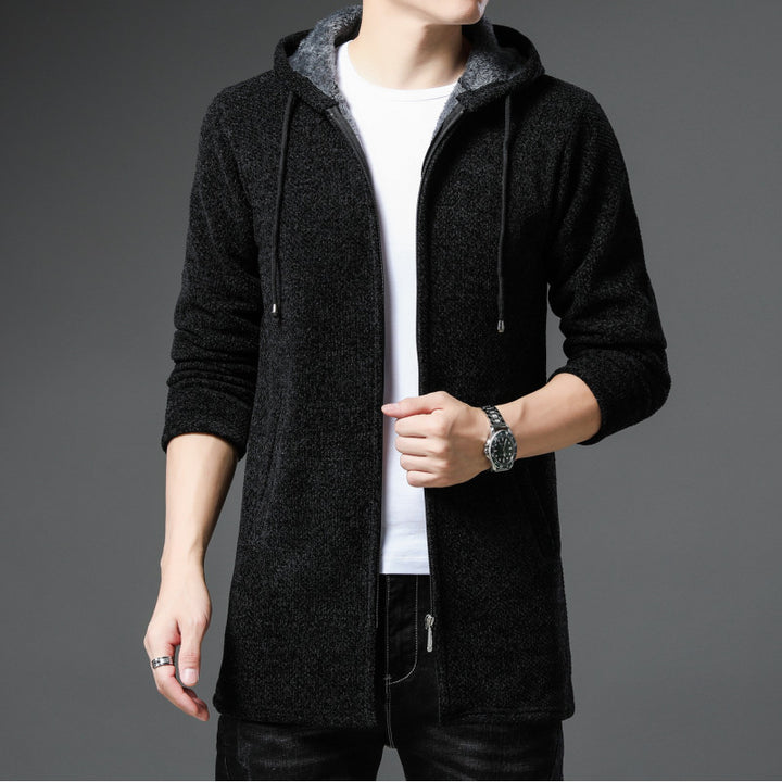 Men's urban leisure jacket with hood Lisslune