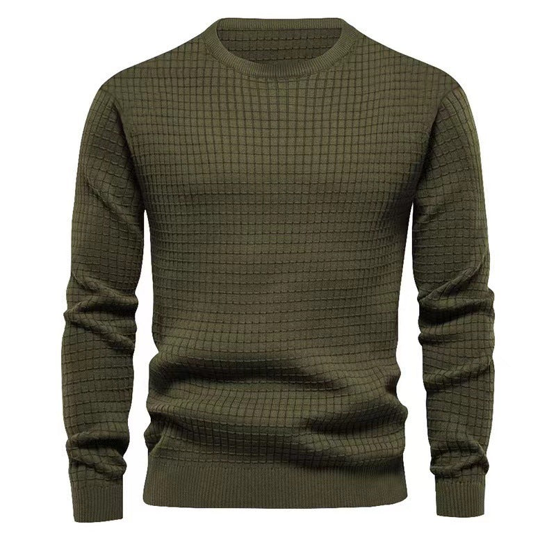 Men's stylish sweater with textured knit Lisslune