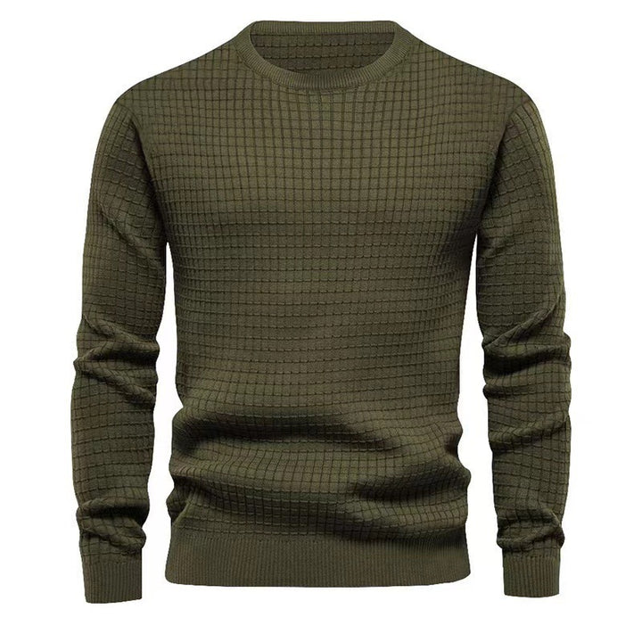 Men's stylish sweater with textured knit Lisslune