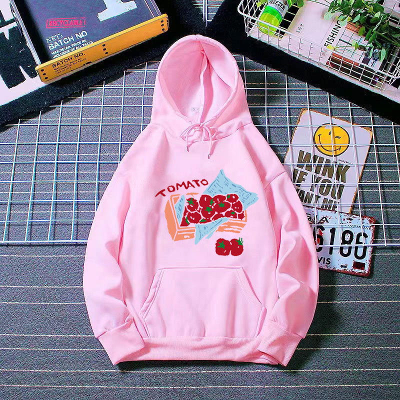 Women's hoodie with creative vegetable motif Lisslune