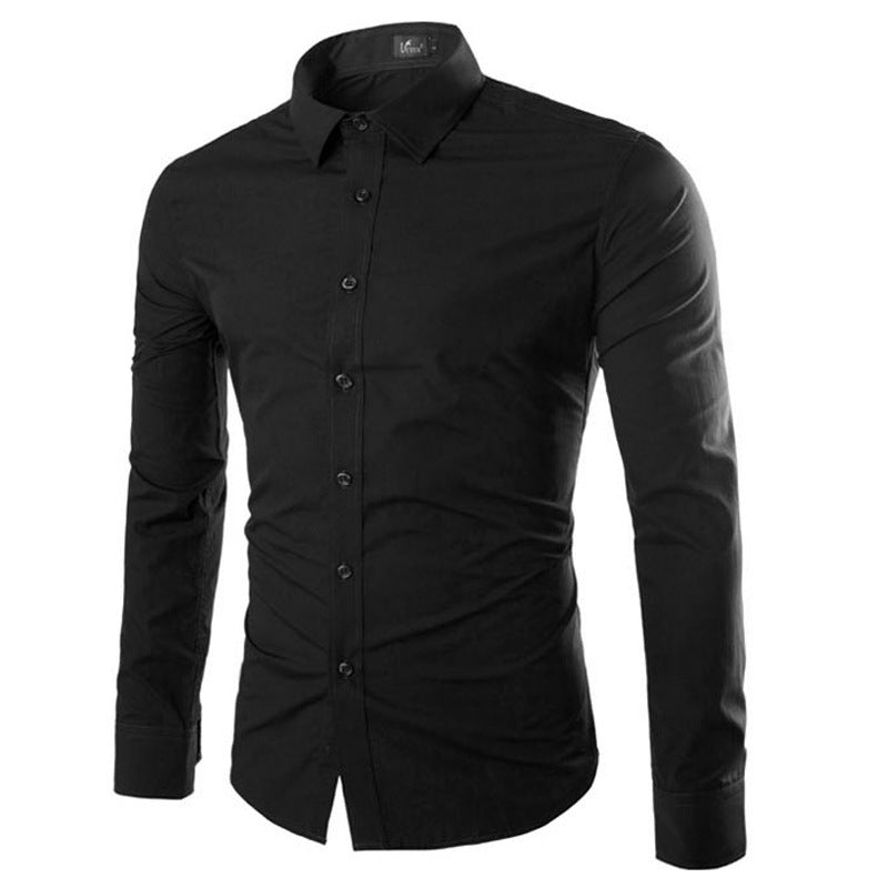 Men's elegant long sleeve shirt Lisslune