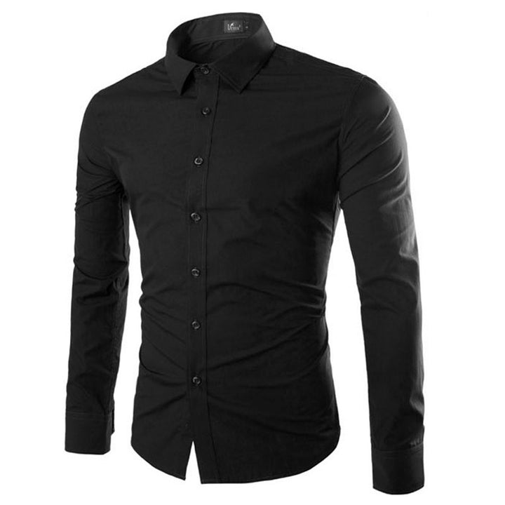 Men's elegant long sleeve shirt Lisslune