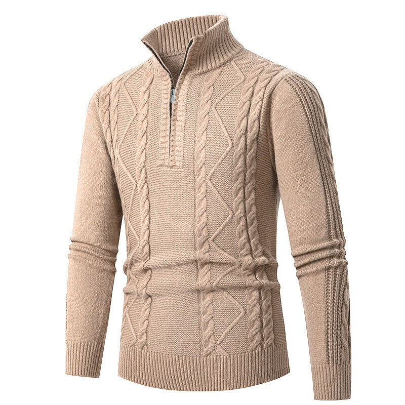 Men's sweater with high collar Lisslune